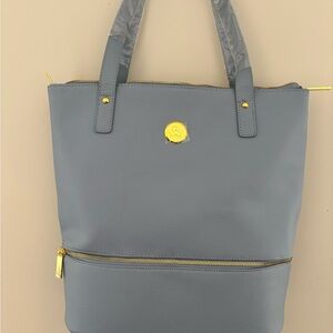 Joy Mangano Double Deck Tote with Wristlet